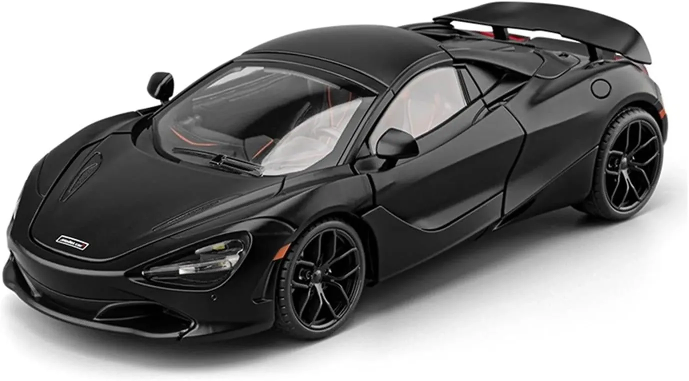 Furniture Decoration(Black) for McLaren 720S 1:18 Simulation Alloy adjoin spacecraft reign fellowship Sports Car Model Home 