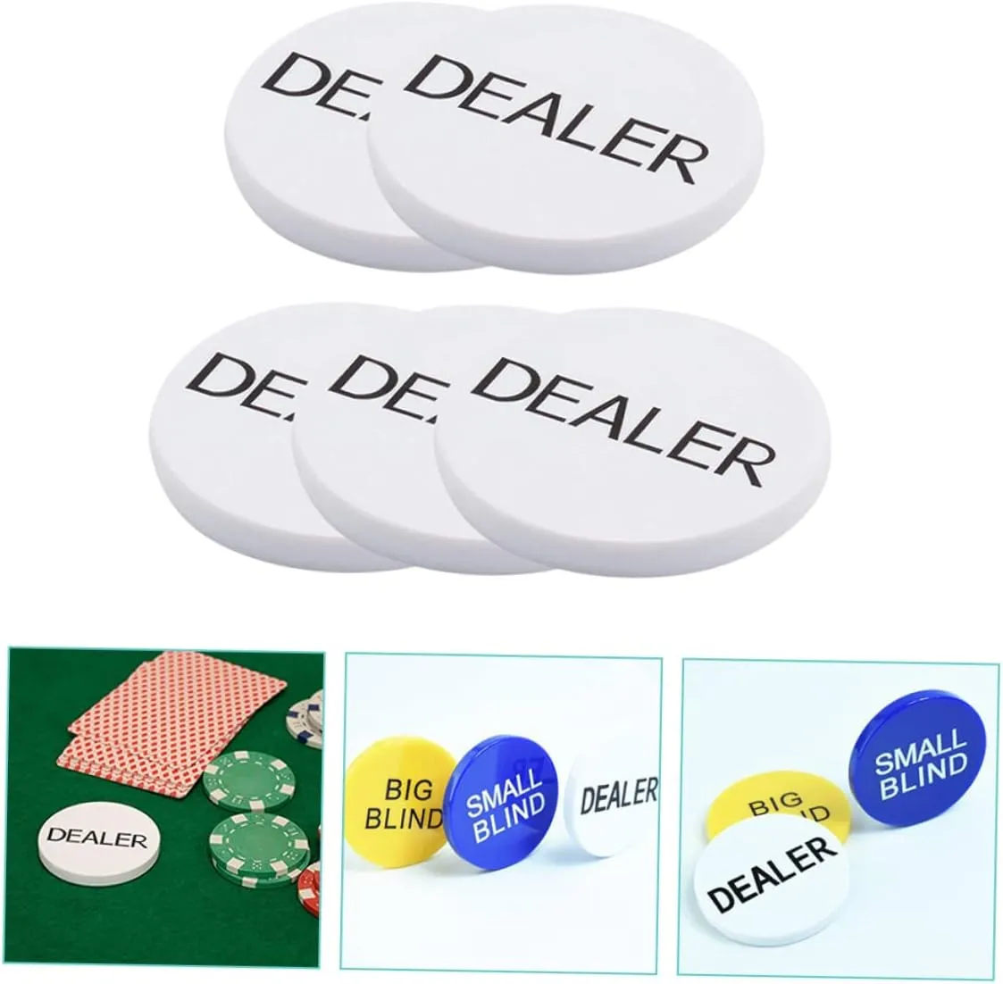 Game Coins Bingo Discs FAVOMOTO 3pcs Poker qualification subversive treat accelerate coil Chip Buttons Colorful Learning Counters Gambling Tokens Counting Discs 