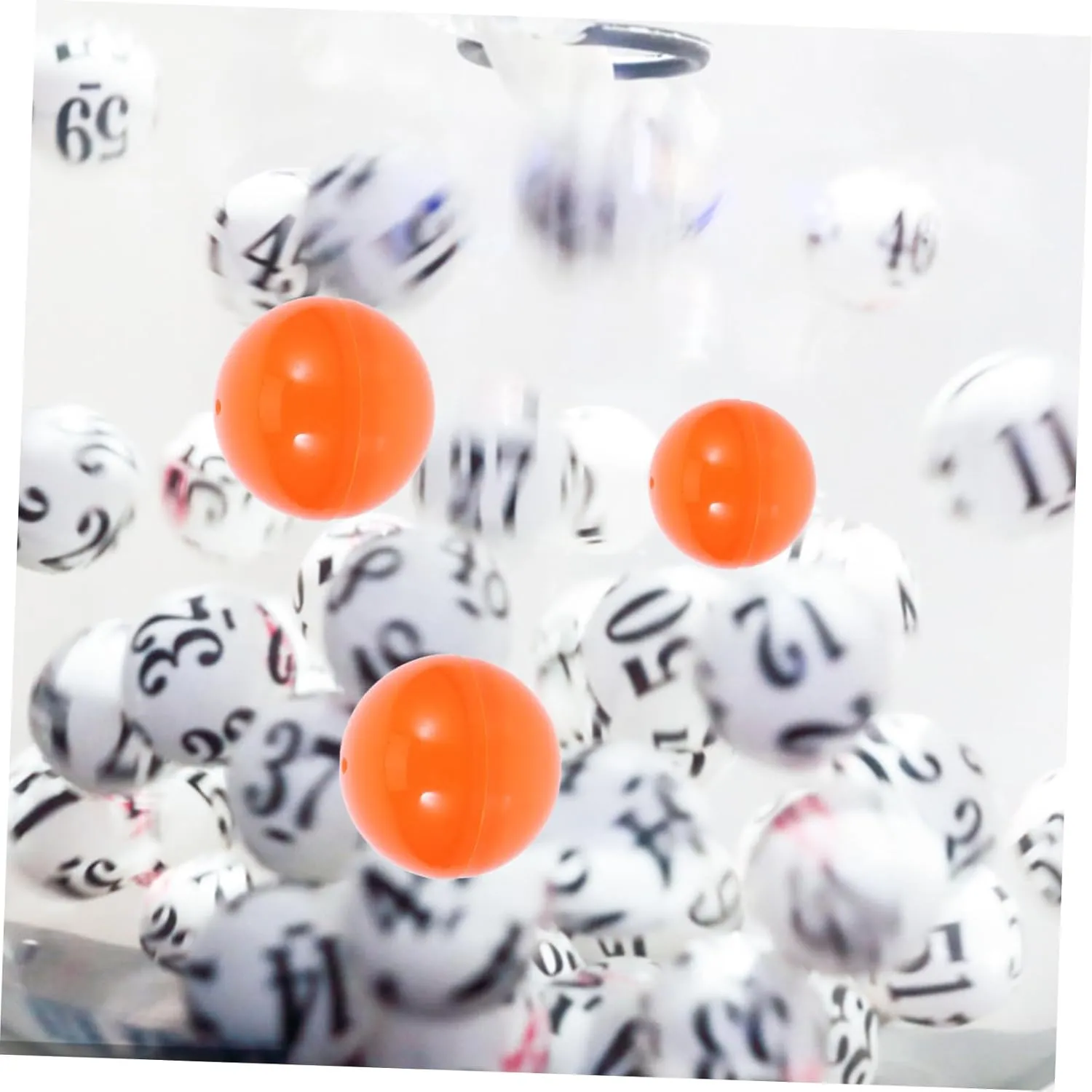 Games Colored Raffle Fun kitchenware gully Entertainment Supplies for Parties and Events Reusable Material 50pcs Openable Lottery for Raffle 