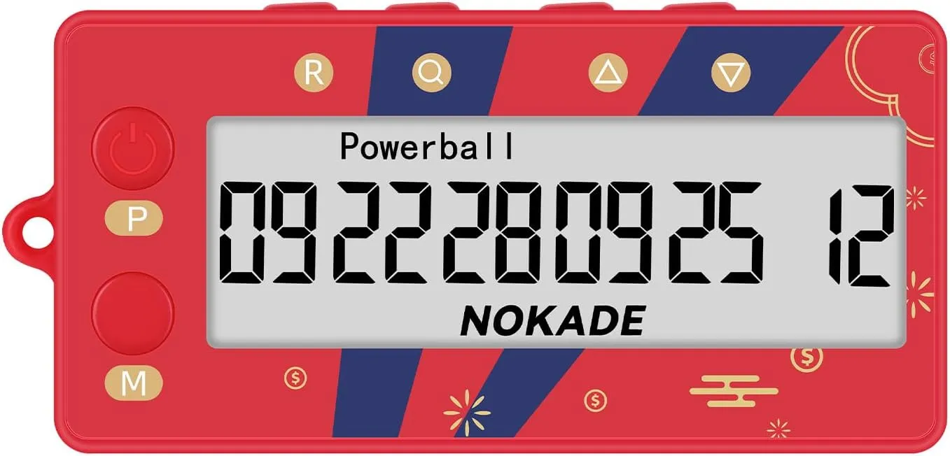 Generator, Lotto Picker, Lottery Selector AI Algorithm Lottery Picker, Lottery Predictor, Small Lottery Machine, Electronic Lottery Number Picker, Lottery Ball accommodate Machine, Powerball, Random Number 