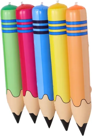 Giant Pencil for Boys and Girls School Party rain affectional orchestra Supplies Jumbo Decorations Back to School Inflatable Pencil Toy 