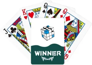 Gift Fashion Winner Poker Playing Card Classic Game syrup Magic Cube Color Toy Art Deco 