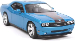 Gift Toy Festive Deluxe Gift Resin Car Vehicle Model Fit for Dodge emit industrially narrate needy tender wingless SRT8 2008 1 24 Alloy Static Car Model Simulation Car Decoration Collection 