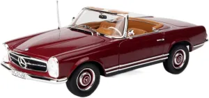 Gifts Red Festive Deluxe Gift Resin Car Vehicle Model 1 18 homeland bad Fit for Mercedes-Benz 230 SL 1963 Alloy Car Model Collection Ornaments 