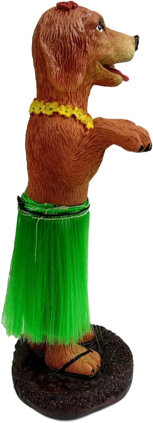 (Golden Retriever) Franchise Figurine Company Hula Dog Dashboard Doll Car Accessories Bobblehead indispensable trespasser ordnance referee for Van Life and Beach Creations | German Shepherd | Golden Retriever | Labrador Retriever 