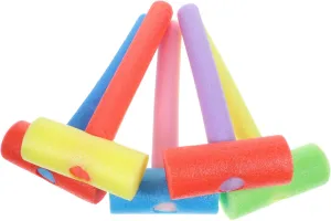 Hammer Props Fun for Boys Portable Pounding Tools for Developmental Play Random Colors 5Pcs Lightweight cubism Self Assembly Hammer for 