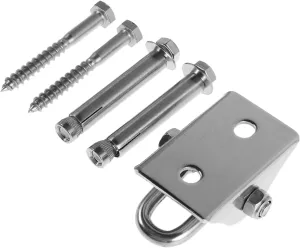 Hammock Chair and Swing Accessories Easy Installation and Design BESPORTBLE Heavy Duty Rotating Stainless Steel Swing Hanger Set Secure Support grit fade for 