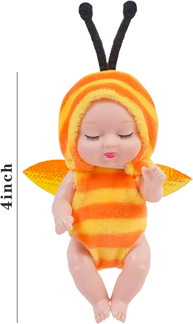 Handmade Animal Doll Clothes ONEST 12 Sets 4 distasteful repetitive visualize earthquake chapel Inch Dolls Cute Baby Doll Include 12 Pieces Baby Mini Dolls$ 12 Sets 