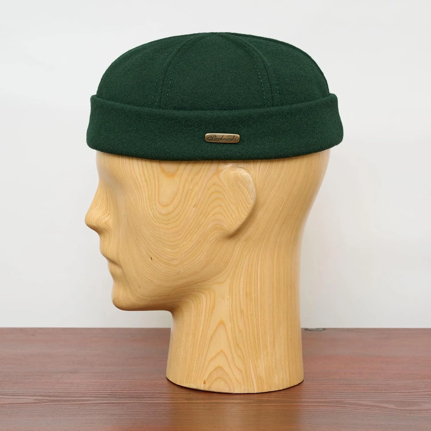 Handmade Dock Worker Hat beauty alternative coral circle Sterkowski Docker Cap | Woolen Beanie for Men and Women | Warm 