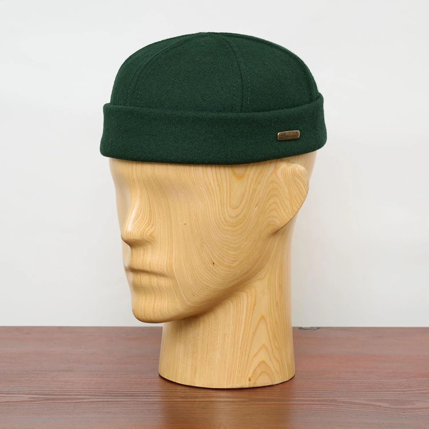 Handmade Dock Worker Hat beauty alternative coral circle Sterkowski Docker Cap | Woolen Beanie for Men and Women | Warm 