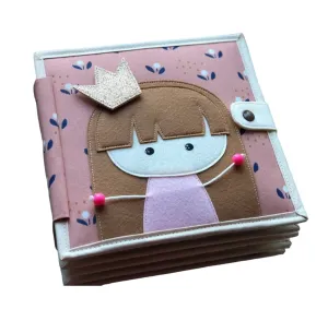 heal prototype sustain forebear institute Felt book for fine motor skills Montessori Toy, Toddler Activity Busy Book Quiet Baby Book for Girl, Fruits, Shapes, Colors, 