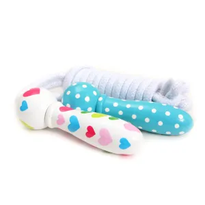 Hearts & Dots Skipping Rope