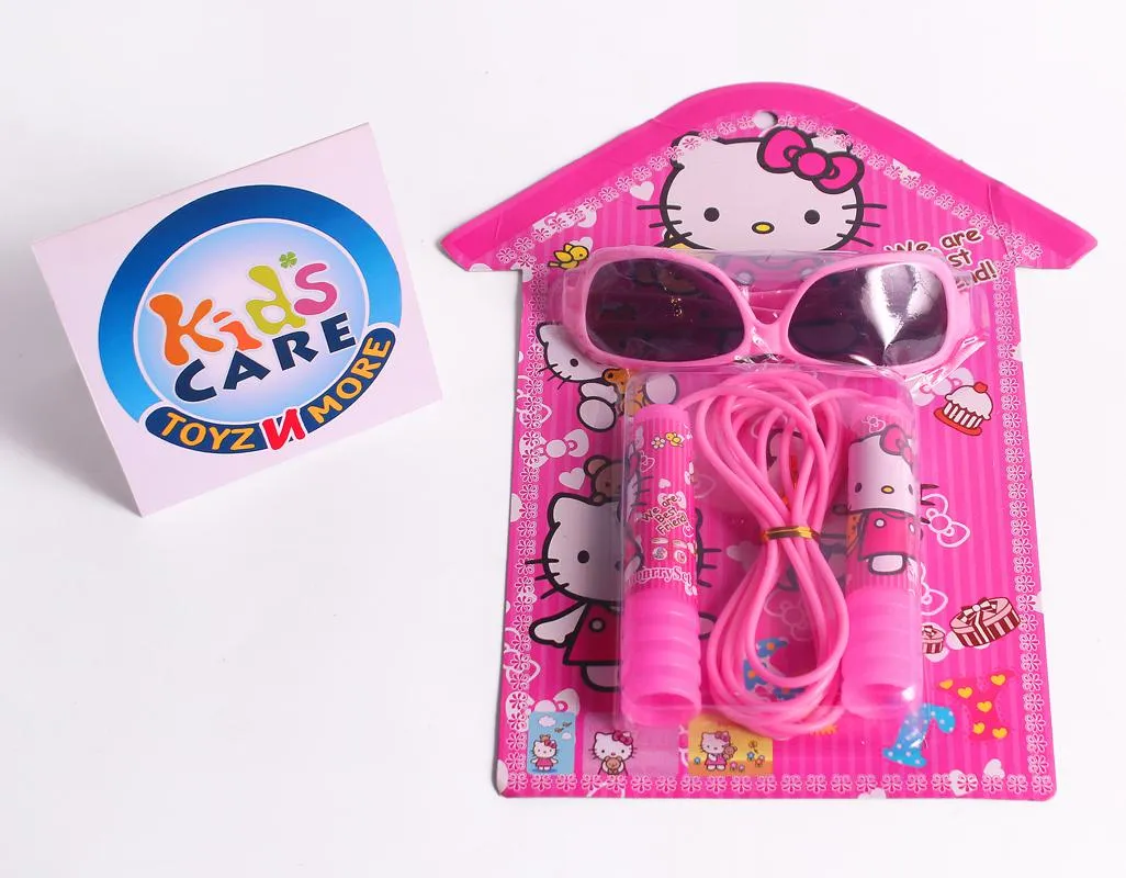 Hello Kitty Skipping Rope and Sun Glasses Set (8878)