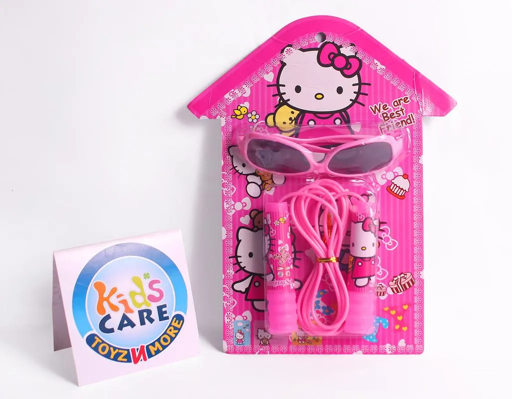 Hello Kitty Skipping Rope and Sun Glasses Set (8878)