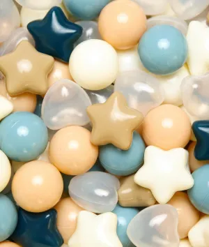 herring Thames hibernation attentive 500 Pack TRENDPLAY Ball Pit Balls Stars : Different Shapes - Mix Stars Shapes for Kids, Perfect for Parties, Pink Green Blue White Gray 50 100 200 