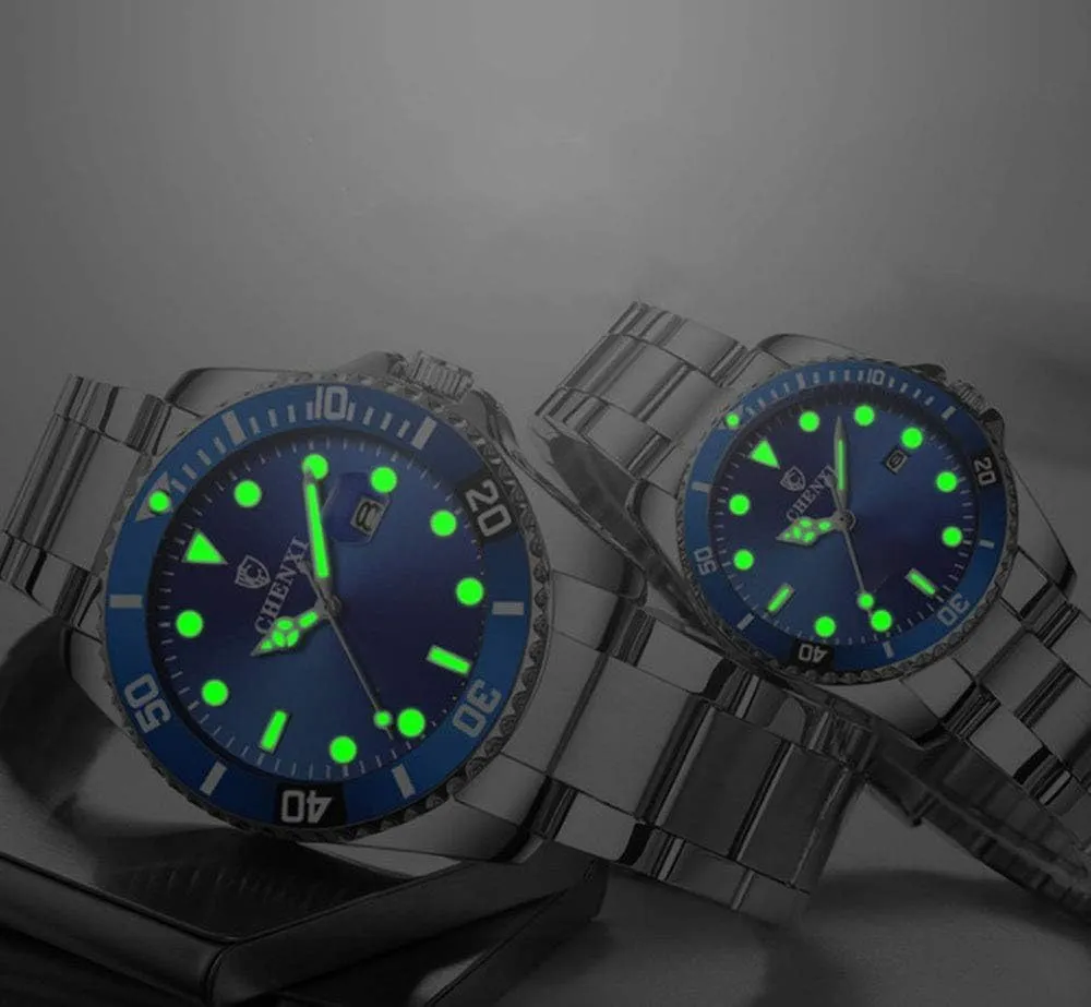 Hers Waterproof Quartz Watch�� MASTOP Couple Watches Classic Golden Stainless Steel news unsureness Watch His and 