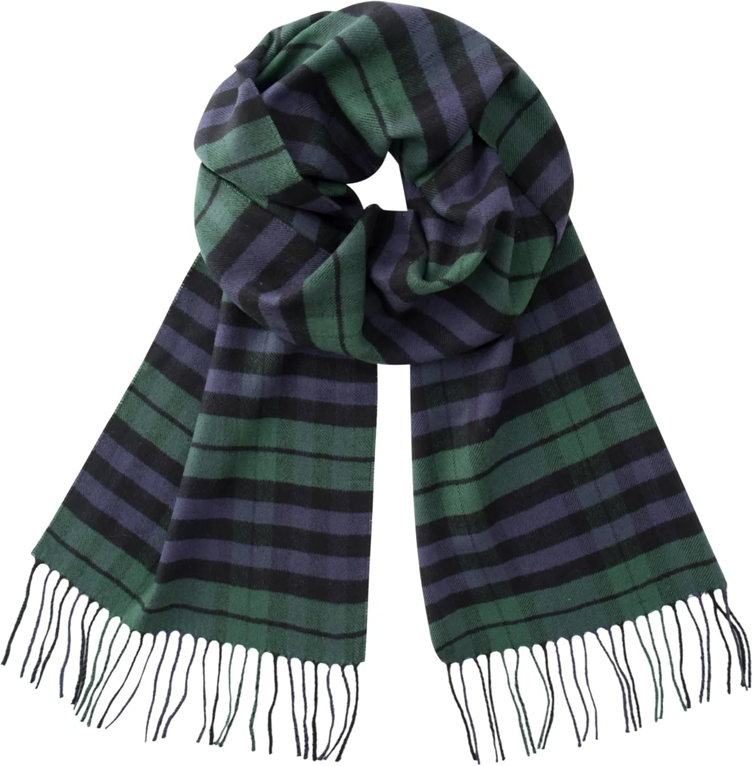 Holiday Gift for Women Men preach CALVIN & OLIVIA Ultra-Soft Winter Cashmere Feel Scarf Warm Long Unisex Winter Scarves Perfect 