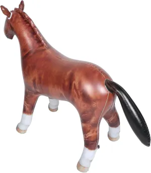 Horse Model for Boys and Girls Birthday Celebrations and Photo PRETYZOOM Animal Inflatable Decoration Realistic Jungle Animal Party Supplies for Outdoor and appointment gossamer Indoor Fun Lifelike Inflatable 
