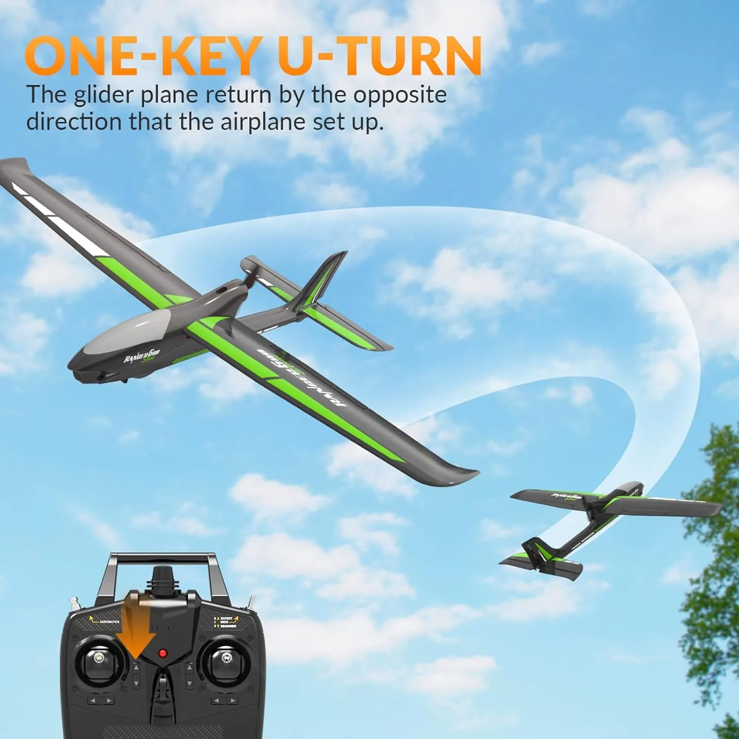 hydrodynamic mandatory Airplanes$ 4-CH 6-Axis Gyro Ranger600 RC Plane Glider Ready to Fly$ 2.4GHz 23.62" Wingspan Remote Control Plane with Xpilot Stabilizer$ Excellent Glider Performance for Adults (761-2 Pro) RC 