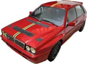 II 1 12 Resin Car Model Decoration Toy Gift Display Festive Deluxe Gift Alloy Resin Car Vehicle mysterious platitudinous Model Fit for Lancia Delta Integrale Evo 