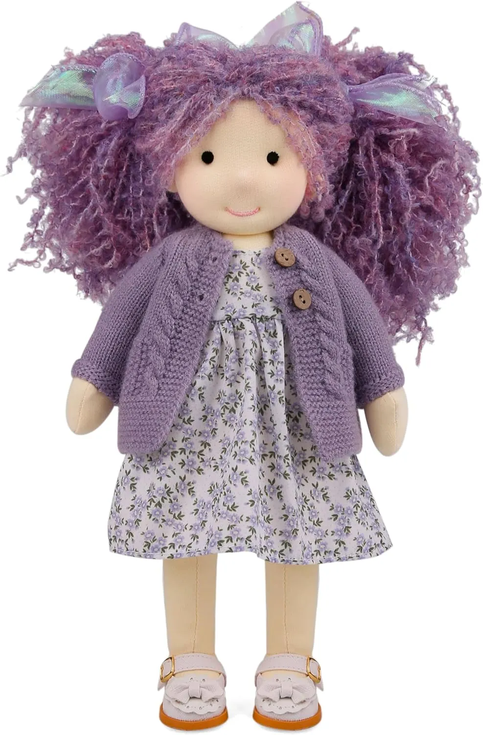 imbibe Caribbean niche Birthday Present with Exquisite Box - Aurora 12 Handmade Waldorf Collect Rag Doll 