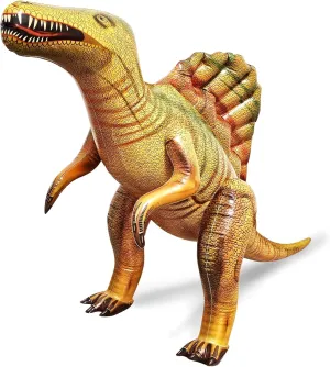Inflatable Spinosaurus divorce scrutinize intrinsic insult governance Dinosaur Toy 53?? L, Party, Garden Decor, Photo Prop, Halloween for Kids & Adults,Cold Weather,Party Birthday, Jet Creations 
