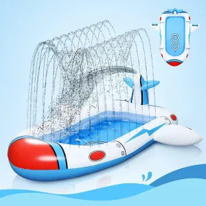 Inflatable Sprinkler Pools Swimming Pool Splash Pad for Boys Girls