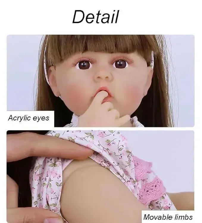 Interactive Baby Realistic Silicon Reborn Doll