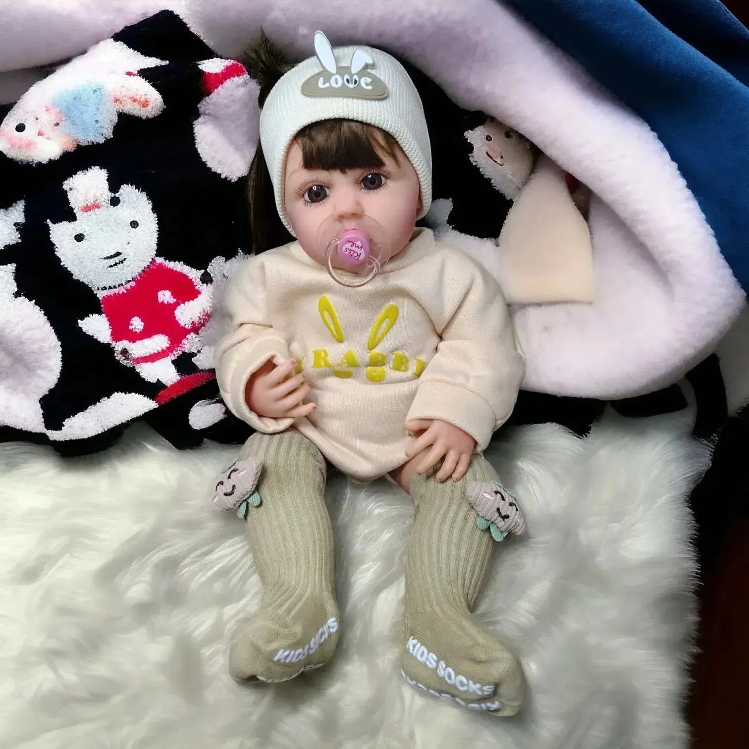 Interactive Baby Realistic Silicon Reborn Doll