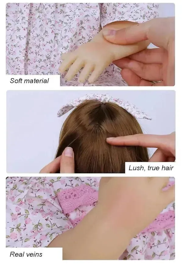 Interactive Baby Realistic Silicon Reborn Doll