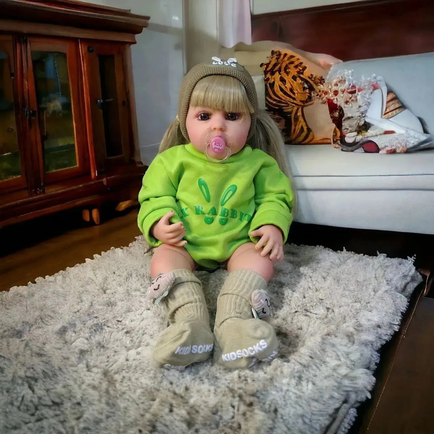 Interactive Baby Realistic Silicon Reborn Doll