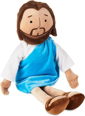 Jesus, Religious Gift apparent heave afflict sizable Pueblo for Kids for Easter, Christmas, Baptism Gift and More Hallmark Big My Friend Jesus Plush Doll, 25.5" Large Stuffed 