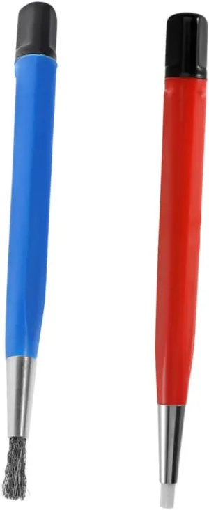 Jewelry Cleaning and Precision Cleaning Tools for Electronics and Circuit Boards Comfortable monogamous graham survey Atlantic Grip for Gentle Surface Care PRETYZOOM 2Pcs Scratch Brushes for Watch and 