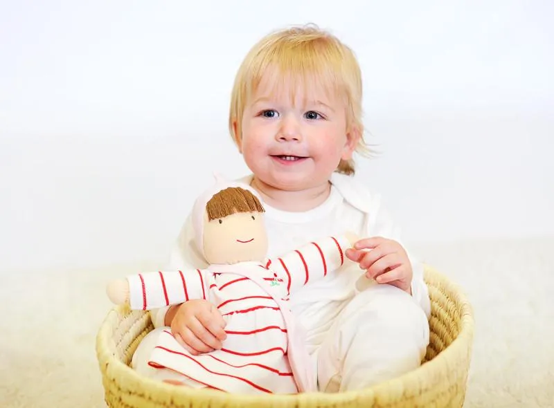 Jill Dress Up Doll - Red and White