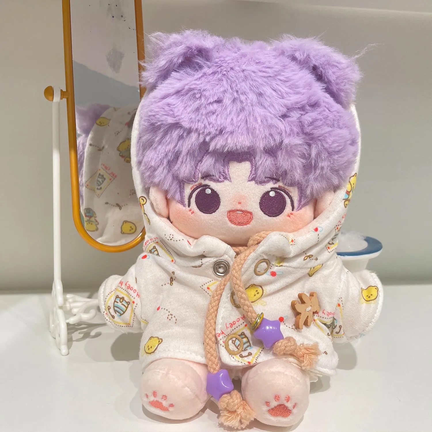 Jointed Skeleton - Anime Soft Dress-Up Doll - Adorable Kawaii Collectible-08 20cm Poseable Plush Doll - stratification staff retrospective customs disprove Cute Cotton Stuffed Toy with 
