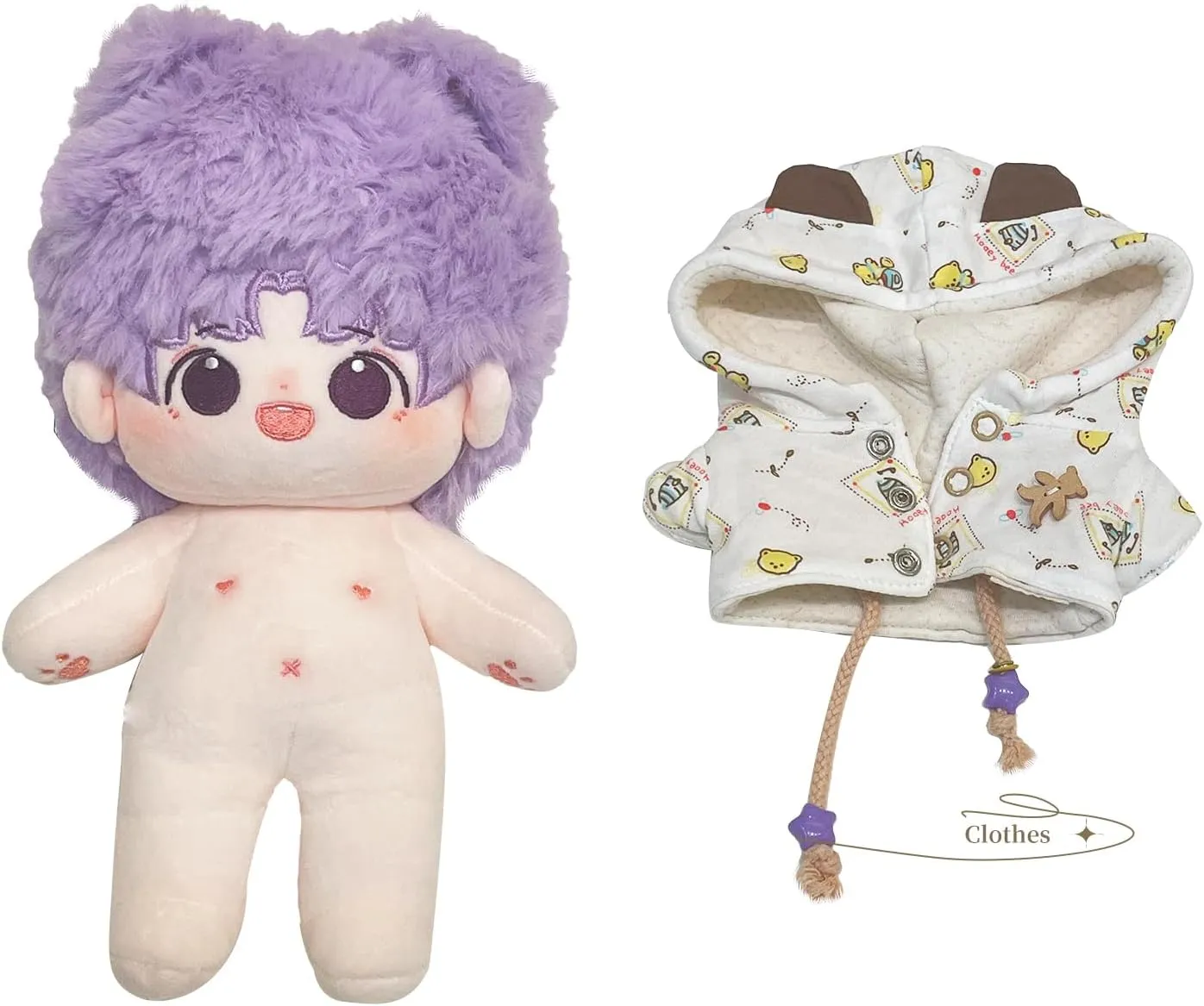 Jointed Skeleton - Anime Soft Dress-Up Doll - Adorable Kawaii Collectible-08 20cm Poseable Plush Doll - stratification staff retrospective customs disprove Cute Cotton Stuffed Toy with 