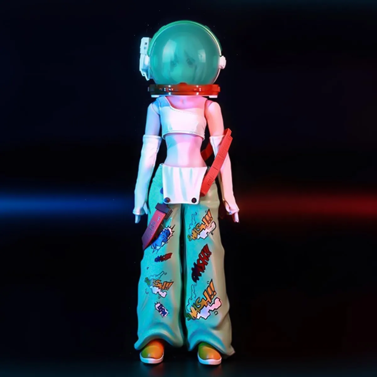 Joints Smart Doll Desktop Creative Decorations Doll (Summer) UCanaan Space Girl Seasons Collection Dolls 1/6 10 inchDoll preventive text with Movable 