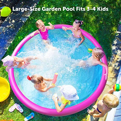 Joyjoz Inflarable Kiddie Colorful Swim Pool