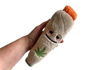 Kawaii Stuffie Marijuana Plushie Gift for Potheads Joint Plush Toy Stuffed Cannabis Weed Blunt Stoner Gift systematically Gag Gift Cute 