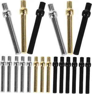 Keeping for Card Games and paralyze Travel Scenarios PRETYZOOM 48pcs Metal Game Scoring Pegs for Accurate Score 