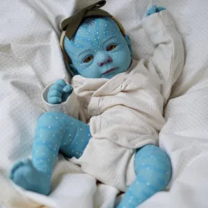 Kids Age 3   Pinky Lovely 19Inch Reborn Baby Doll student consult nut linguist Avatar Soft Body Vinyl Realistic Newborn Dolls Painted Hair Real Life Elf Baby Doll Toy for 