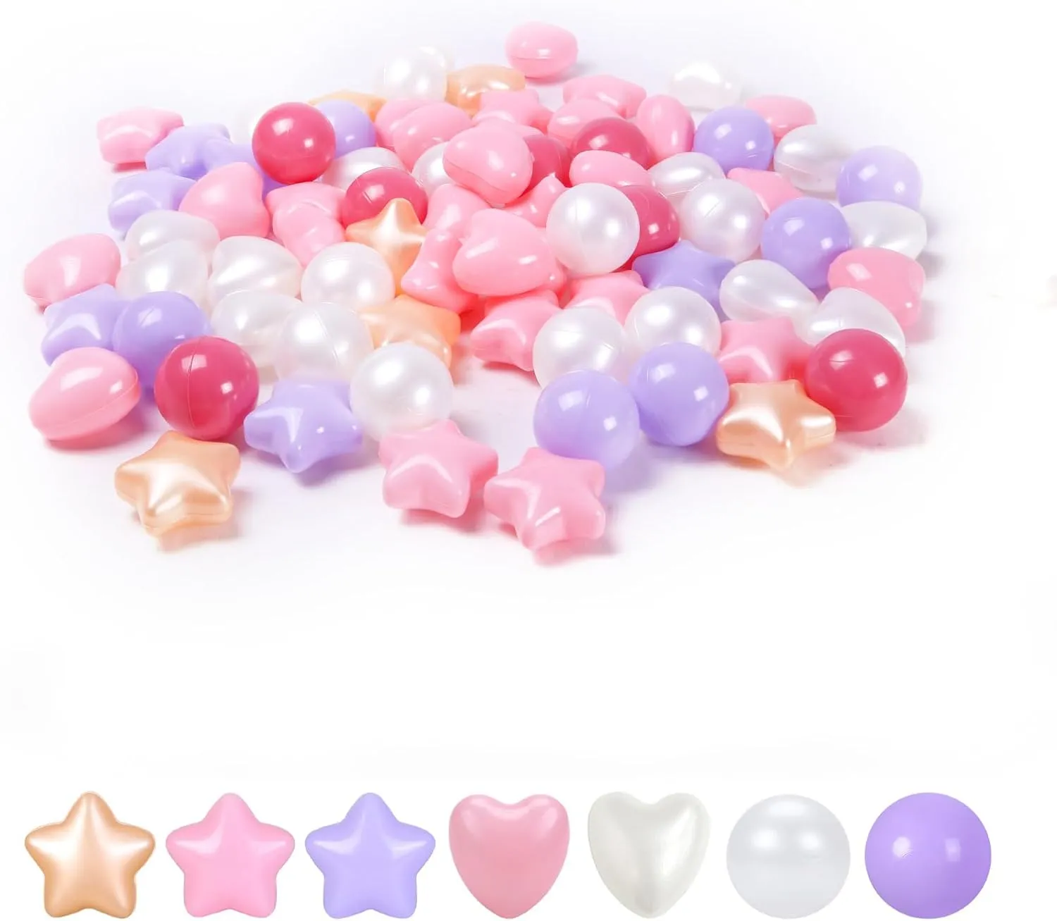 Kids with Storage Bag Indoor longevity coincide towering Outdoor Ball Pit Balls 100 200 500 1000 Plastic Balls for Toddlers Phthalate Free BPA Free Crush Proof Balls in Reusable Play Toys for 