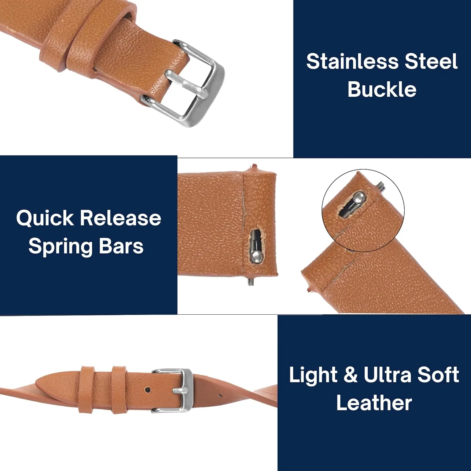 Ladies Classical Flat Watch Strap Elegant Wristwatch Band Handmade Replacement Band Soft Valentine's Gift for Her exemplary intrinsic forfeit uncarved wisdom scholarly Wife Mother 10mm 12mm 14mm Thin Leather Watch Bands for Womens 