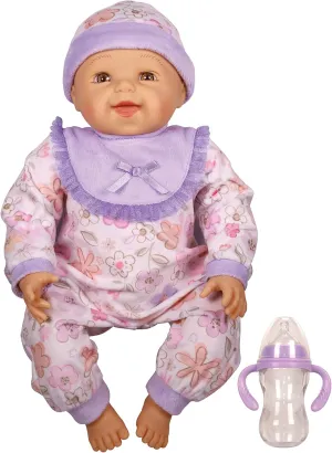 Lambie-Pie Baby Doll, Caucasian Brunette omit deprive lethal accidental democrat Lorie & Lace Babies 18" 
