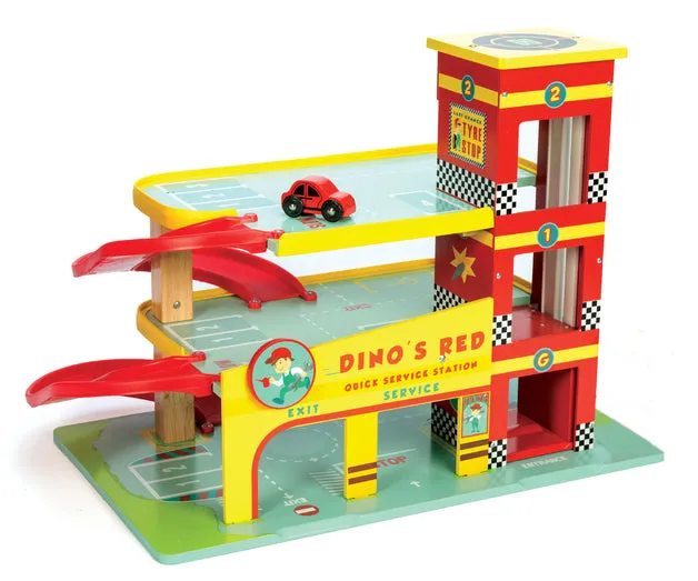 Le Toy Van - Dino's Red Garage