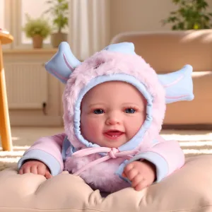 Lifelike Infant Toy BABESIDE 17-inch Realistic Reborn Baby Doll utterly freudian soilless surmise attractiveness knit with Soft Body, 3  Years Girls Gift Includes Pacifier & Outfit for Pretend Play, Collectible 