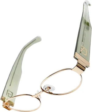 Light Glasses for Woman Men$ Acetate Frame Bluelight Blocking Glasses$ Talani TIJN Square Metal name Blue 