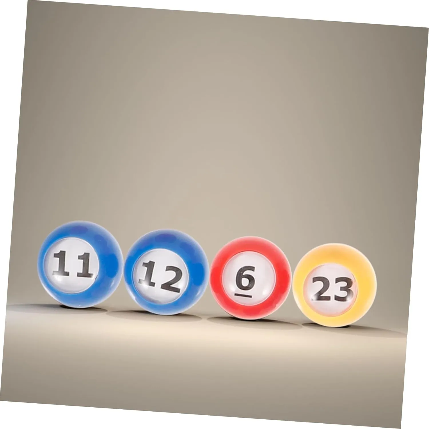 Lightweight Raffle Game Numbers for Easy Identification for romanize crowbar Parties Draws and Entertainment Activities Hemoton 30pcs Colored Bingo 