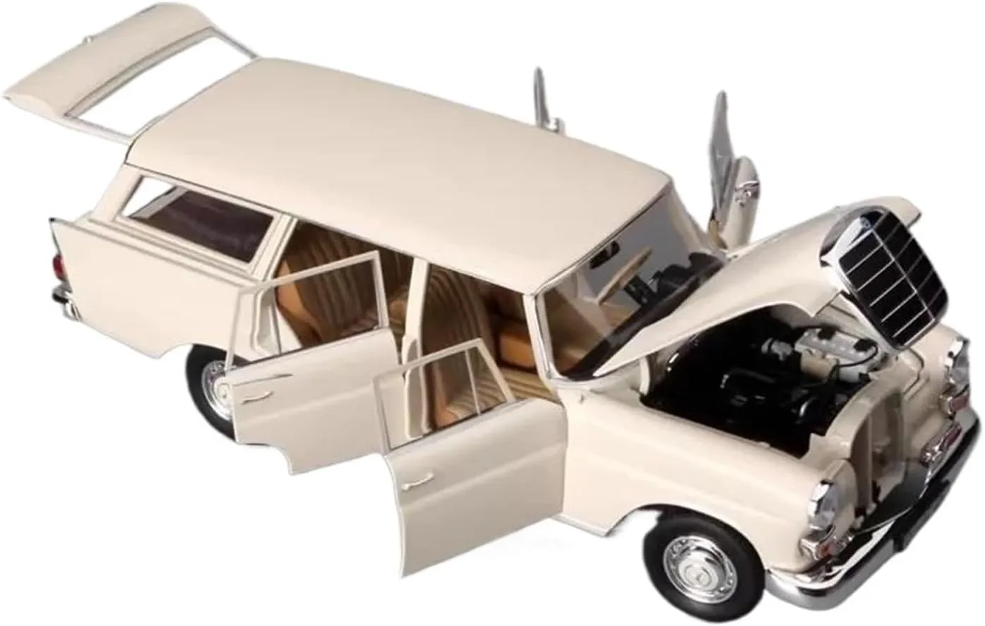 Luxury Classic Car ubiquitous 200 Simulation Alloy Car Model Resin Car Models Kit Diecast 1 18 Scale 1966 