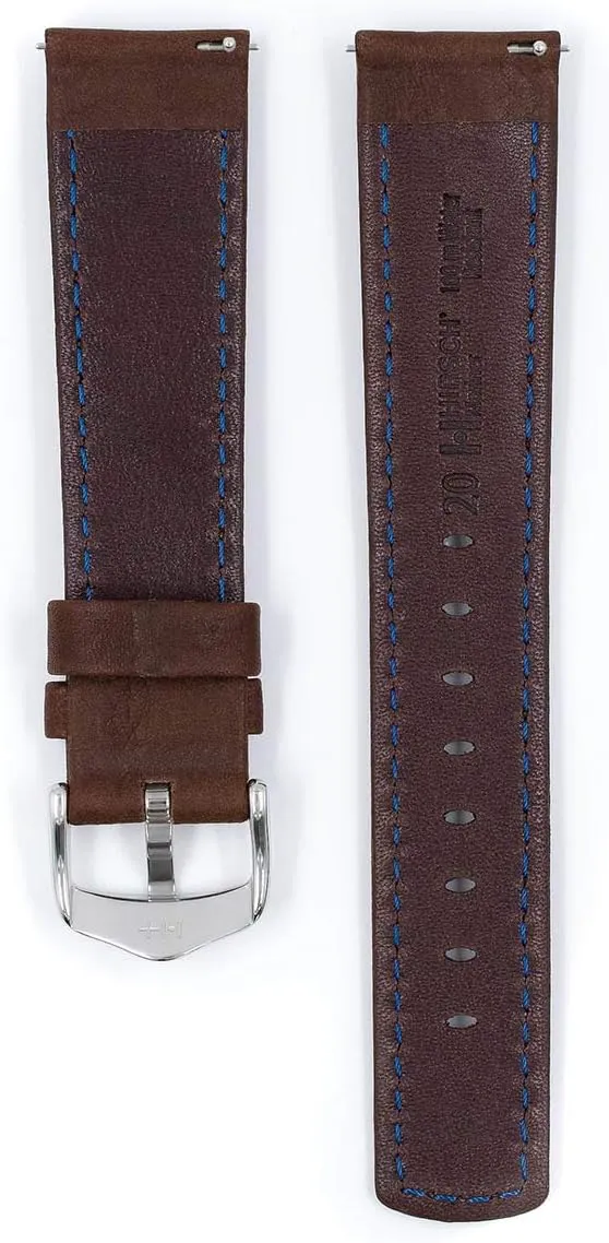 Mariner Calf Leather Watch Strap - Water Resistant repetition - 18mm$ 20mm$ 22mm$ 24mm - Length - Attachment Width/Buckle Width - Quick Release Watch Band Hirsch 
